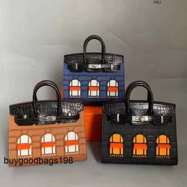 Дизайнерские сумки 22 Новые сумки из крокодиловой кожи Женская модная тенденция Ручной отдых Универсальный дом