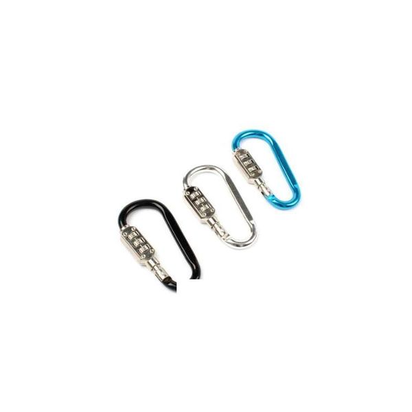 Serrures de porte D Type Portable Alpinisme en plein air Boucle suspendue Petite serrure Valise multifonctionnelle Cadenas Lage Drop Livraison Accueil G Dhive