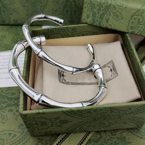 Braccialetti di design di lusso per donna Braccialetti alla moda Braccialetti di moda Designer che aprono bracciale in argento 925 G Regalo di nozze di gioielli di alta qualità