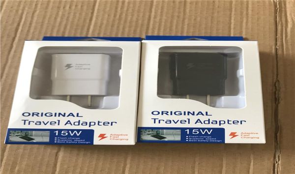 Schnellladegeräte USB-Wandladegerät 2A-Netzteil Schnelllade-Wandladegeräte mit Verkaufsverpackung für Samsung Galaxy Note 4 5 Tablet PC5397315