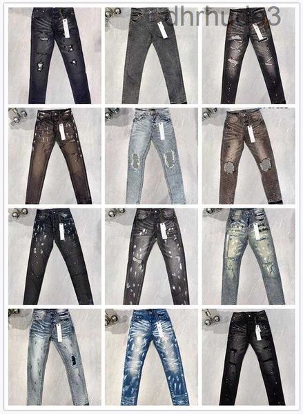 Pb Denim Pantaloni Uomo Designer Jean Uomo Pantaloni neri Highend Qualità Design dritto Retro Streetwear Pantaloni sportivi casual Designer Jeans Joggers Pant S119 R8ZC