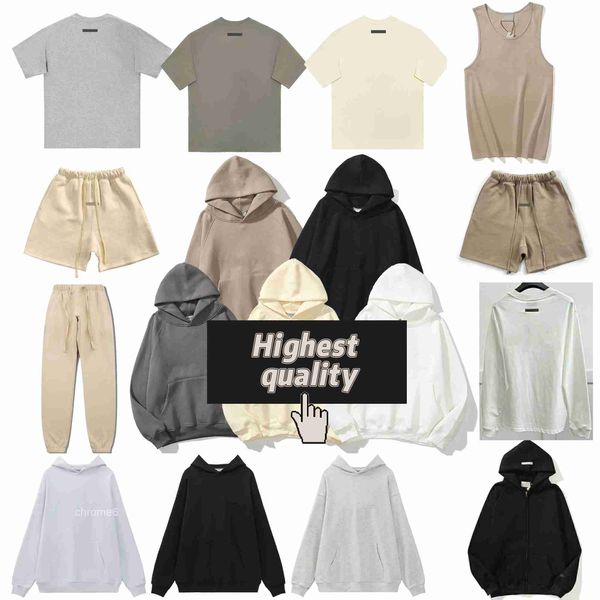 Herren-Hoodie Essentiel Hoodies Designer für Damen Y2k Teenager Mädchen Baumwolle Übergroßer Pullover Niedliches ästhetisches trendiges Sweatshirt Plus Size Essent Boy Fog Ess 5 9086