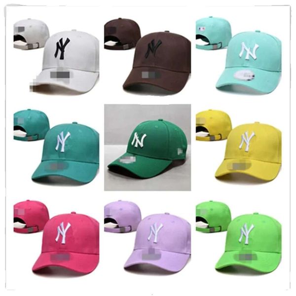 Designer Caps Cappelli da sole Cappello da donna Cappello da donna Women Snapback Hatsmen S Cappellino da baseball con NY Letter H5-3.18 uomini