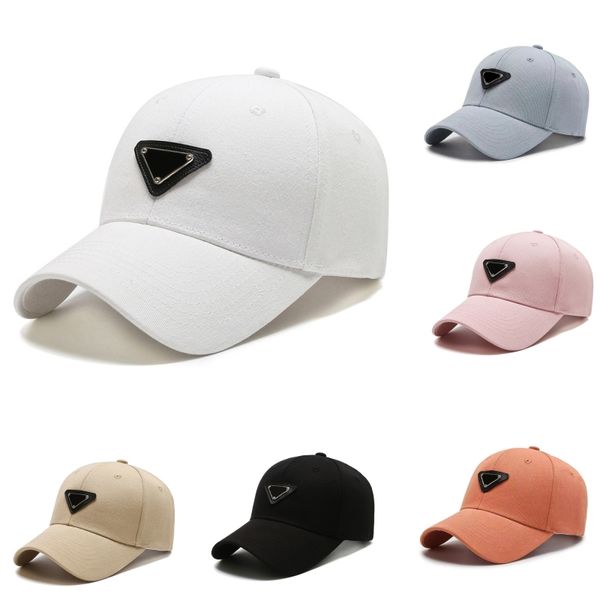 Mens lona bonés de beisebol designer chapéus mulheres tampas ajustadas moda snapback rosa branco preto gorras esporte causal mens chapéu moda popular hj054