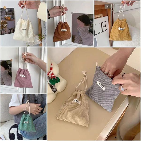 Borse portaoggetti Borsa con coulisse Pochette da viaggio per moda cosmetica per donna Donna Donna