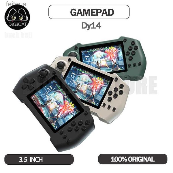 Controller di gioco Joystick Macchina da gioco arcade Dy14 da 3,5 pollici Ricarica Tesoro Macchina da gioco portatile L'alimentazione mobile viene fornita con giochi a due fili Powe Bank Gifts YQ240126