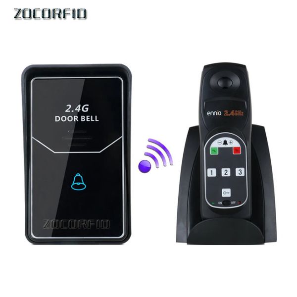 DIY Wireless Audio Intercom Remote Unlock 24GHz Fullduplex Digital Door Phone 240123