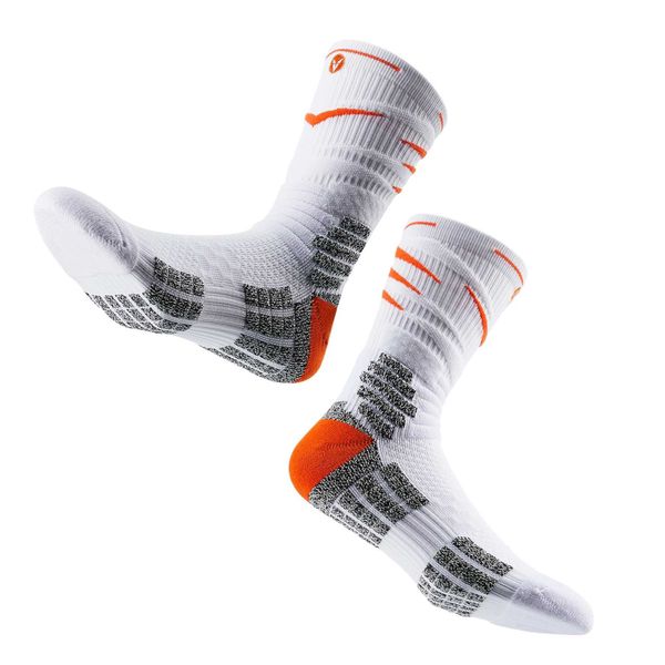 Sports Socks 2023 Atletik Yastıklı Müret Çeşitleri Arch Sıkıştırma ile Güvenli Fit Spor Çorap Basketbol Futbol Bisikleti VDLQWAI YQ240126