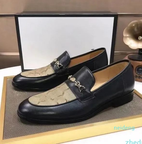 Männliche klassische Business-Männer Kleid Schuhe elegante formale Hochzeit Lederschuhe Männer Slip auf Büro Oxford Schuhe Größe 38-45