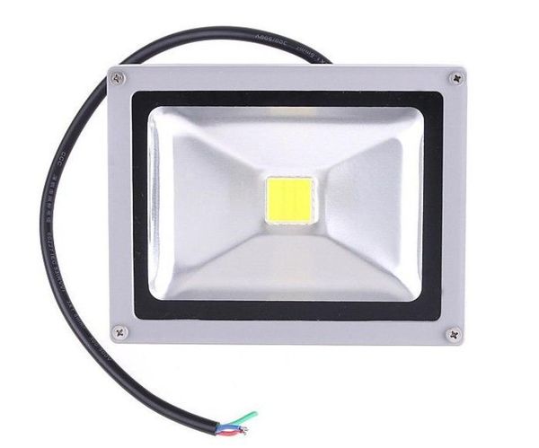 12VDC 10W branco quente LED luz de inundação holofote à prova d'água de alta potência ao ar livre 12V luzes IP65 vermelho azul verde amarelo LW29942070