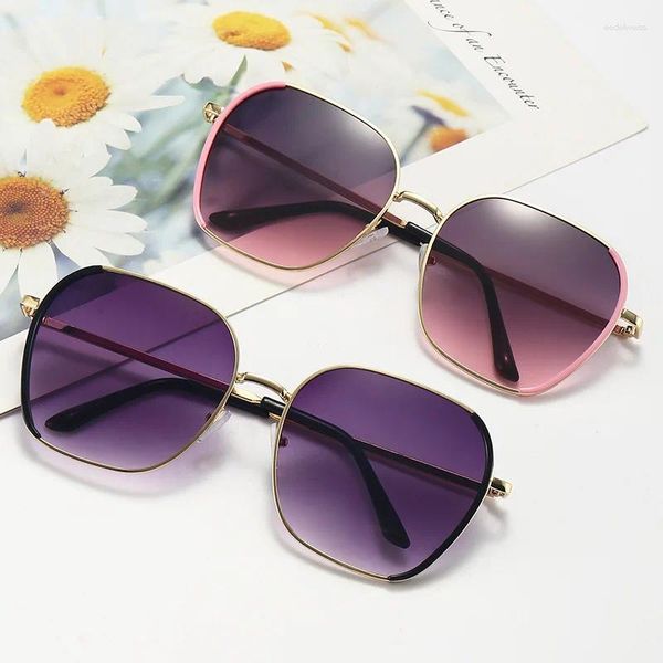 Sonnenbrille Quadratischer Rahmen Gradient Für Frauen Männer Klassische Trend Design Auto Fahren Sonnenbrille Mode Vintage Männlich Weiblich Brillen