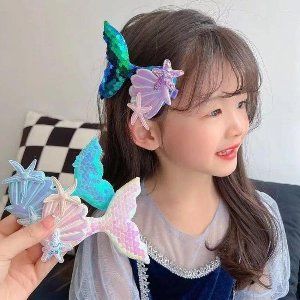 Accessori per capelli Clip di pesce cartone animato per bambini con frangia Un simpatico accessorio transfrontaliero