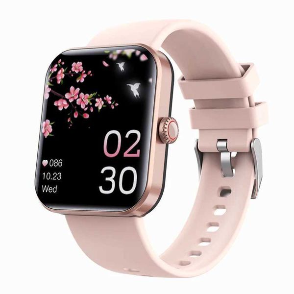 Outros relógios Smart Watch Homens F57L Pressão Arterial 24 Horas Freqüência Cardíaca Monitoramento de Temperatura do Sono Esporte 1,91 Polegadas Touch Screen Smartwatch 240125