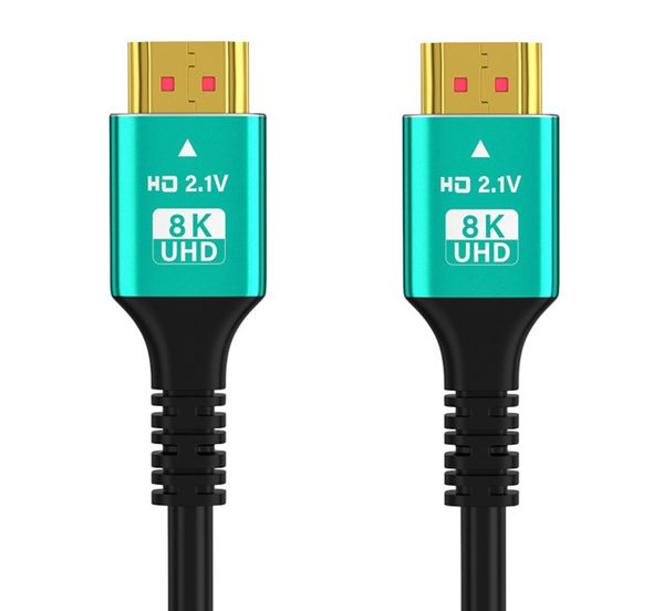 HDMI 2,1 8K 60 Гц бескислородная медь Mi HD кабель провод HD соединительный кабель проектор ТВ компьютер 3D алюминиевый корпус