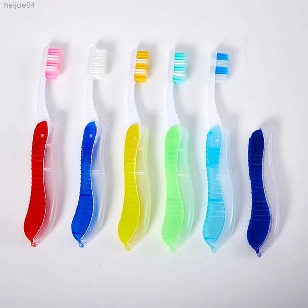 Cepillo de dientes Higiene Oral Portátil Desechable Plegable Viaje Camping Cepillo de dientes Senderismo Cepillo de dientes Herramientas de limpieza de dientes Cepillo de dientes plegable