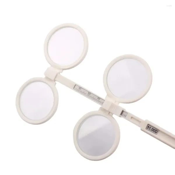 Occhiali da sole di marca superiore di buona qualità 4 lenti in plastica Flipper ottico Supporto oftalmico Eye Trainer Occlusore Attrezzatura per optometria