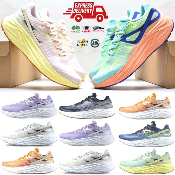 Mit Box Aero Glide Männer Frauen Laufschuhe Neue Designer Blue Ashes Tender Peach Bleached Sand Orange Pepper Black Alloy Outdoor ul tra Glide Sneakers Größe 36-45