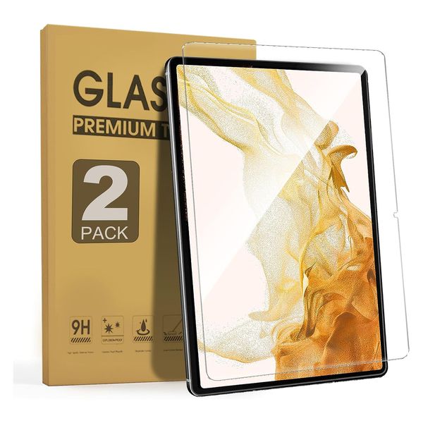 Protector de pantalla para Samsung Galaxy Tab S9 (11 pulgadas) / Tab S9 FE (10,9 pulgadas), protector de película de vidrio templado HD 9H