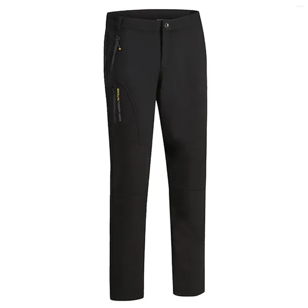 Pantaloni da uomo Uomo Singolo strato Sport all'aria aperta Alpinismo Elastico Asciugatura rapida Pantaloni da allenamento casual Tasca