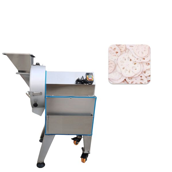 Kommerzielle Mini-Tisch-Lebensmittelschneidemaschine, Gemüse- und Obstschneider, Frischfleisch-Schneidemaschine