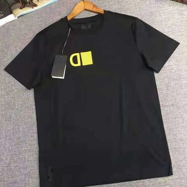 Erkek tişört tasarımcı gömlek erkekler tshirt adam siyah tee bayan giysileri pamuk kısa kollu göğüs üçgen kısa kollu bahar yaz gelgit 96