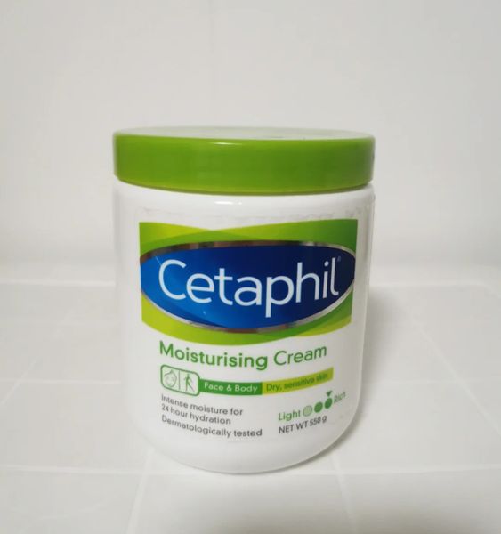 Cetaphil creme hidratante rosto e corpo loção hidratante melhora a rugosidade da pele sem estimulação para pele seca e sensível 500g cuidados com a pele do corpo