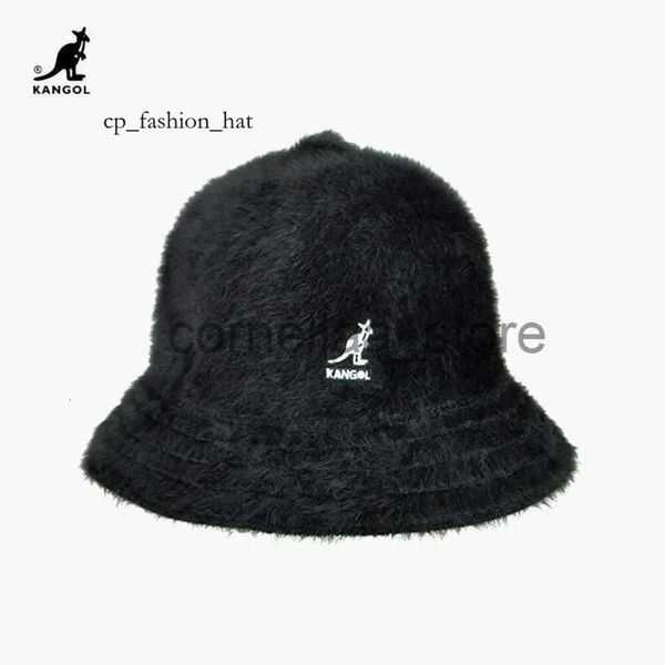 Geizige Krempenhüte Kangol Furgora Lässige Damen-Eimerhüte Herren Winter Warmer Eimerhut Angora-Acrylmischung Kaninchenhaarkappe Hiphop-Angelkappen Mode Kangol 4080