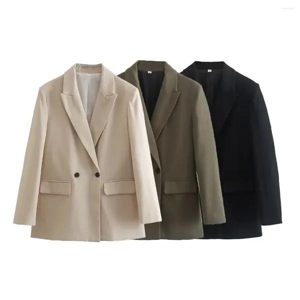 Abiti da donna Chic Elegante Abito sportivo casual Giacca di lusso alla moda coreana per blazer da donna 2024 Primavera Autunno In