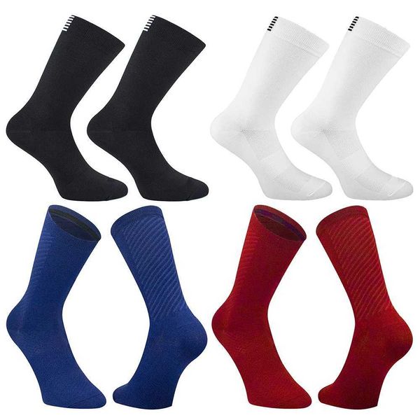 Sportsocken 20 Farben MTB Fahrradsocken Bequemes Laufen Radfahren Socken Hochwertige Straßenfahrradsocken YQ240126