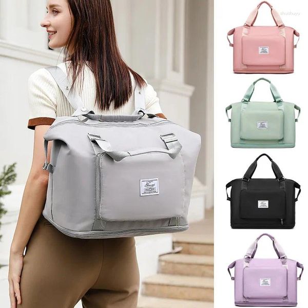 Aufbewahrungstaschen, faltbar, für Reisen, für Rucksack, Handtasche, Schultertasche, Fitnessstudio, Fitness, Weekender, Übernachtung, Damen