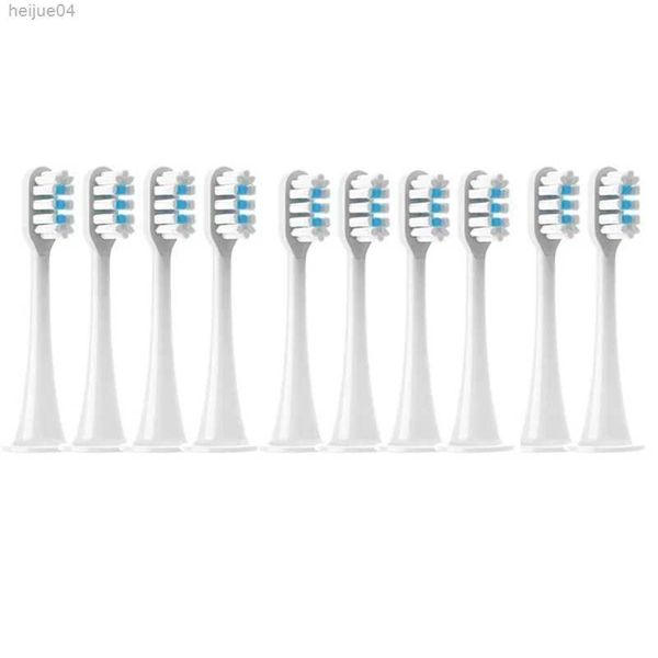 Zahnbürsten-Ersatzbürstenköpfe für Xiaomi Mijiat300/T500 elektrische Zahnbürste, weiche Borstendüsen mit Kappen, versiegelte Verpackung