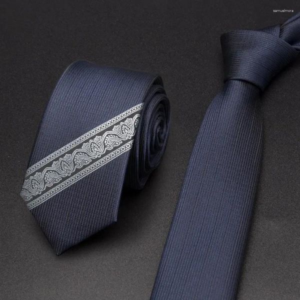 Papillon Moda Uomo 6 cm Scarni da uomo per cravatta Business Casual Accessori Abito da sposa Cravatta di lusso Regali Uomo Corbatas