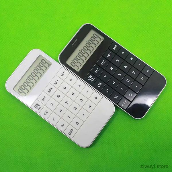 Calculadoras Mini Calculadora Universal Alimentada por Bateria Ferramentas de Contabilidade de Economia de Energia Portátil Mini Calculadora de Dígitos Eletrônicos de Bolso