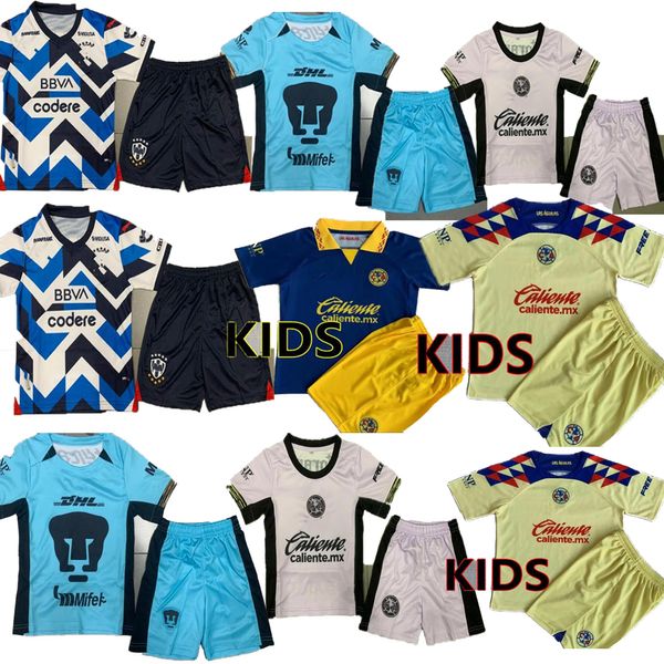 taglia S-3XL 2023 2024 Liga MX Club America maglie da calcio R.MARTiNEZ GIOVANI casa lontano terza maglia da allenamento 22 23 24 tifosi di calcio per bambini