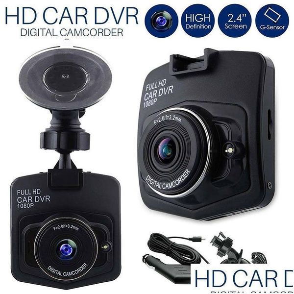 Carro DVR Mini Câmera Dvrs Hd 1080P Vídeo Veículo Gravador Dv com G-Sensor Visão Noturna Dash Camcorder Drop Delivery Mobiles Motorcyc Dhfj4