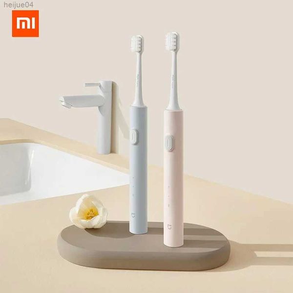 Mijia xiaomi Зубная щетка Electric T200 Smart Sonic зубной щетка Перезаряжаемая водонепроницаем