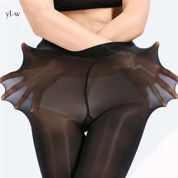 Super elástico mágico meias de seda meias pernas magras preto sexy meia-calça evitar gancho medias feminino meia 4558