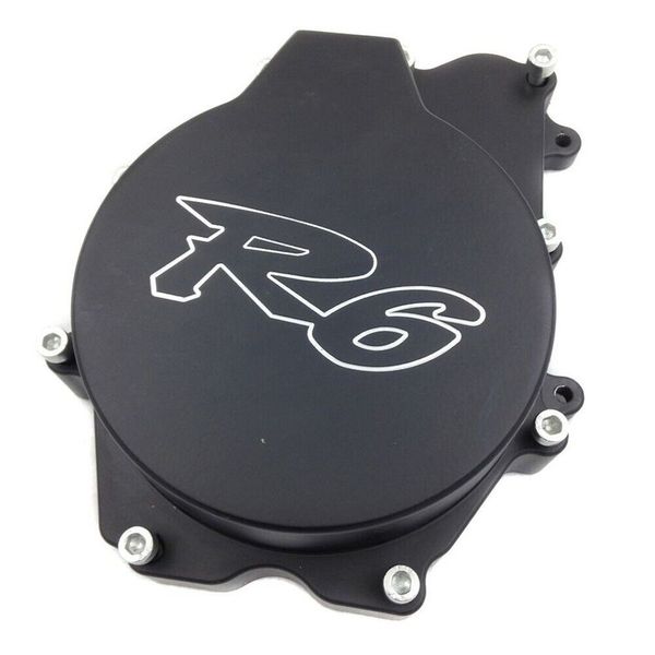 Tampa do estator da caixa da manivela do motor de alumínio para Yamaha YZF-R6 2003-2005 YZF R6S 2006-2009