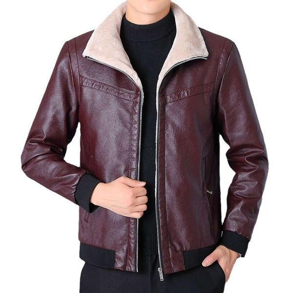 Весенне-осенний американский гонконгский стиль, корейская версия, модная короткая куртка, мужской мотоциклетный костюм, куртка среднего возраста
