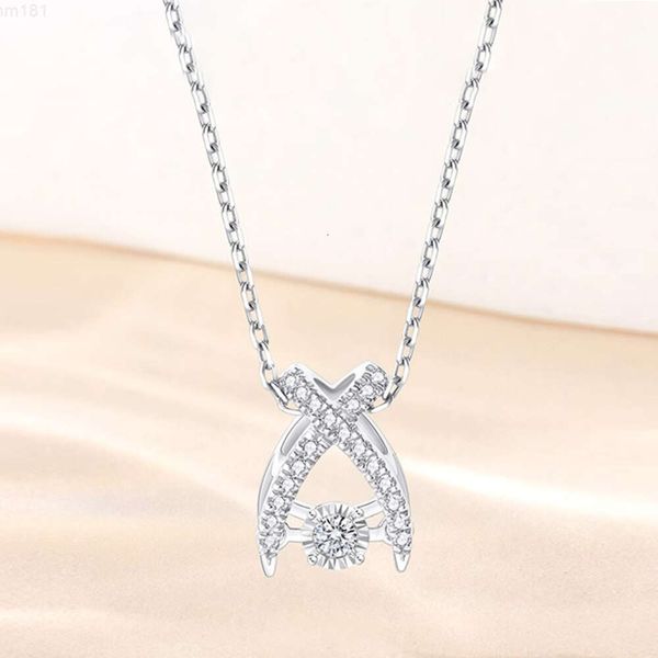 Diamond Star Heißer Verkauf Vvs Vs Lab Grown Diamant Halsketten 18k Gold Halsketten Romantische Frauen Hochzeit Diamant Edlen Schmuck Halskette