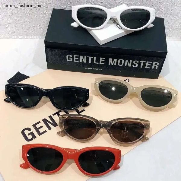 GENTLE MONSTER ROCOCO Летние овальные солнцезащитные очки «кошачий глаз» Корейский бренд GM Женские и мужские квадратные очки UV400 Защита 4121