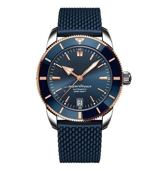 U1 Top AAA Bretiling Luxusmarke Super Ocean Marine Heritage 57 Uhr Two Tone Date B01 Kaliber Automatisches mechanisches Uhrwerk Index 1884 Uhr CmnX Armbanduhr W526