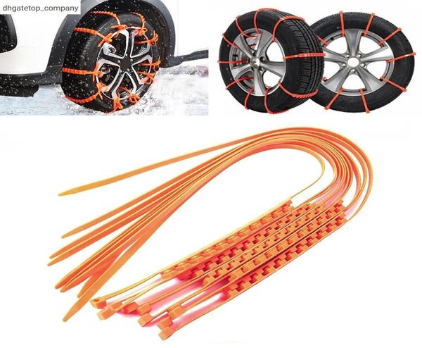 New 2010Pcs Car Winter Tire Wheels Snow Chains Snow Tire Antiskid Chains Wheel Tyre Cable Belt Winter Outdoor Emergency Chain8603231