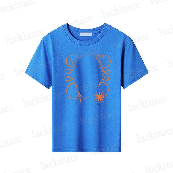 Yaz bebek çocuklar kısa kollu kızlar erkek en iyi çocuk tişörtler mektup çiçek totem baskılı üstler çocuklar rahat tshirt gevşek kıyafetler sdlx