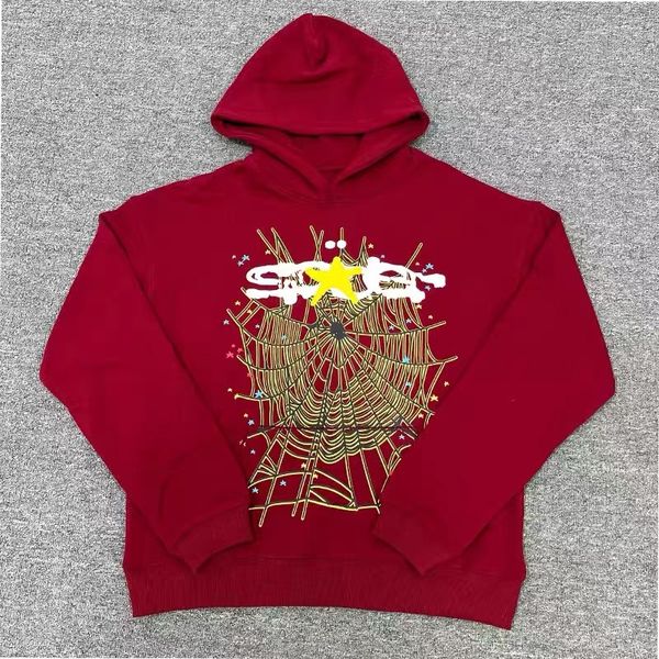 Sp5der Mens Hoodies 555555 Sweatshirts Y2K Spider Hoodie Männer Frauen Drucken Hip Hop Fallow Sportanzug Young Thug Wide Sweatshirts Print Pullover Mehrere Farben W11