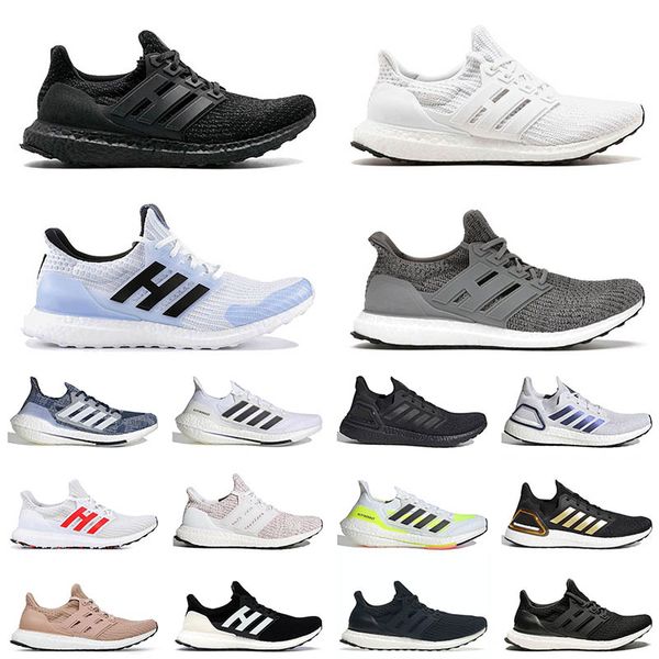 adidas ultraboost ultra boost ultraboosts Uomo Donne Scarpe da Corsa Triple Nero Bianco DNA Crew Navy Solar Yellow Scarpe da ginnastica Sneakers 【code ：L】