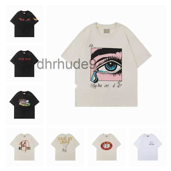 Erkek Tişörtleri Satılık Mens Gallery Depts Satış Tasarımcı Erkekler Desen Galerileri Pamuk Tesis Tişörtleri Kısa Kollu Üstler Tees Sie Eu S-XL CDMG 4UXY