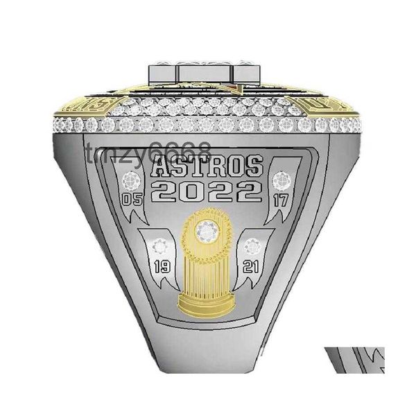 Drei Steinringe 20212022 Astros World Houston Baseball Championship Ring Nr. 27 Altuve Nr. 3 Fans Geschenk Größe 11 Drop Delivery Schmuck Dhyvz NSVJ