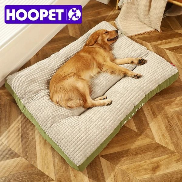 HOOPET Cama de dormir para cães quentes, cobertor de lã macia para animais de estimação, tapete destacável para cães pequenos, médios e grandes, suprimentos para animais de estimação 240124