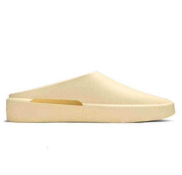 Vendita all'ingrosso Fears God-08 La nuova California Slip-On Designer Pantofole Scarpe Nlke Slides Donna Uomo Mandorla Cemento Cemento Crema Avena Grandi zoccoli 661UI